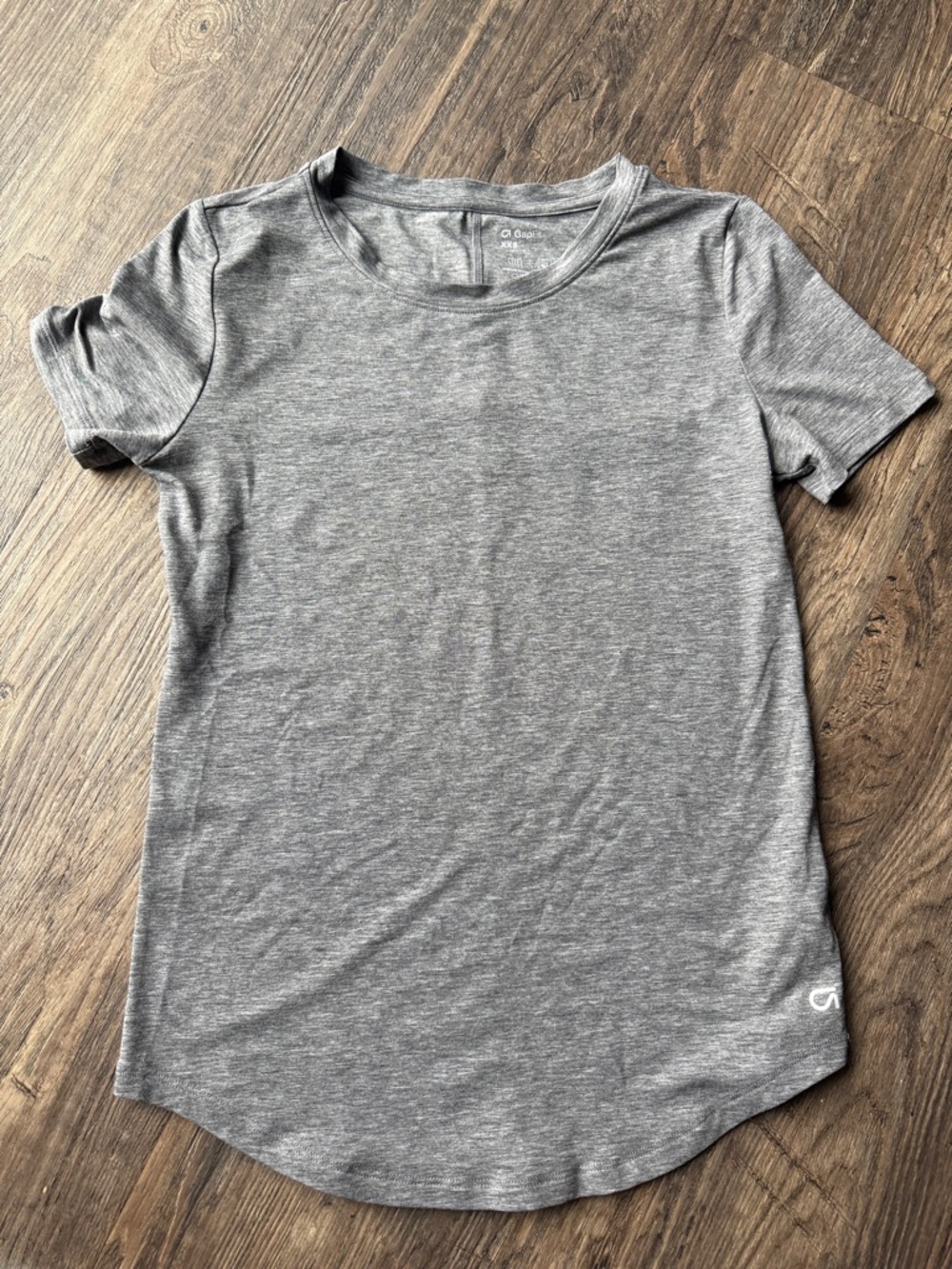 GAP Heather Gray Short Sleeve Crewneck Tee